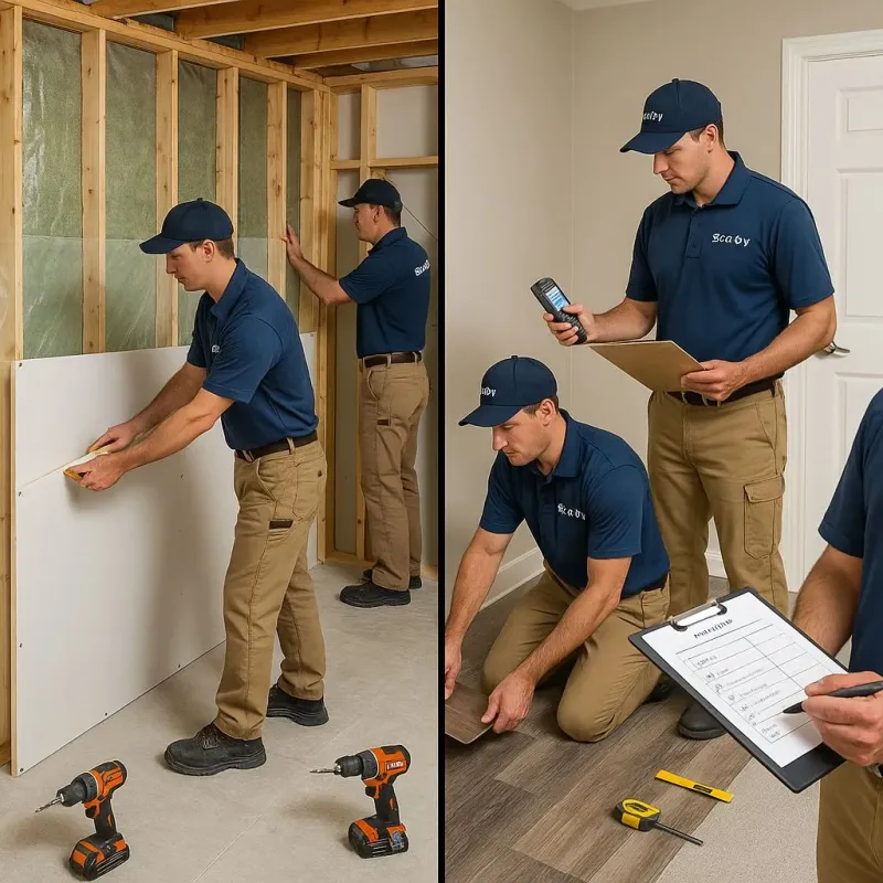 Repairs and Reconstruction process in Durand, MI